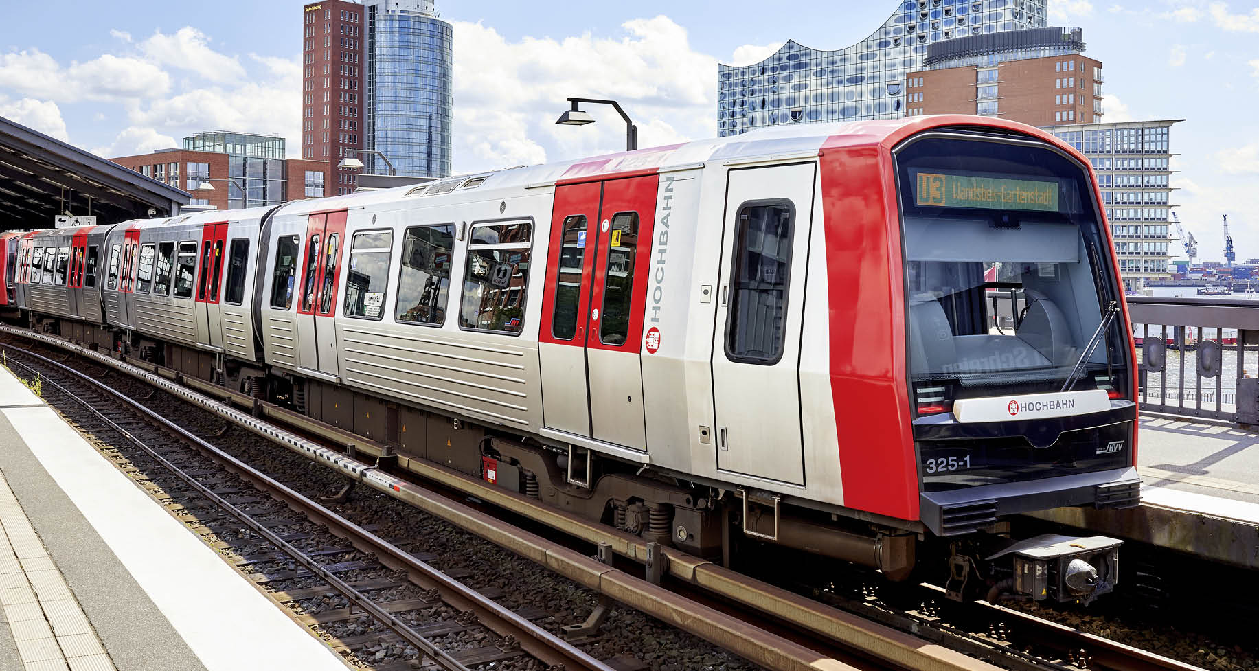 Triebfahrzeug Der Hamburger Hochbahn (Foto: Hamburger Hochbahn ...