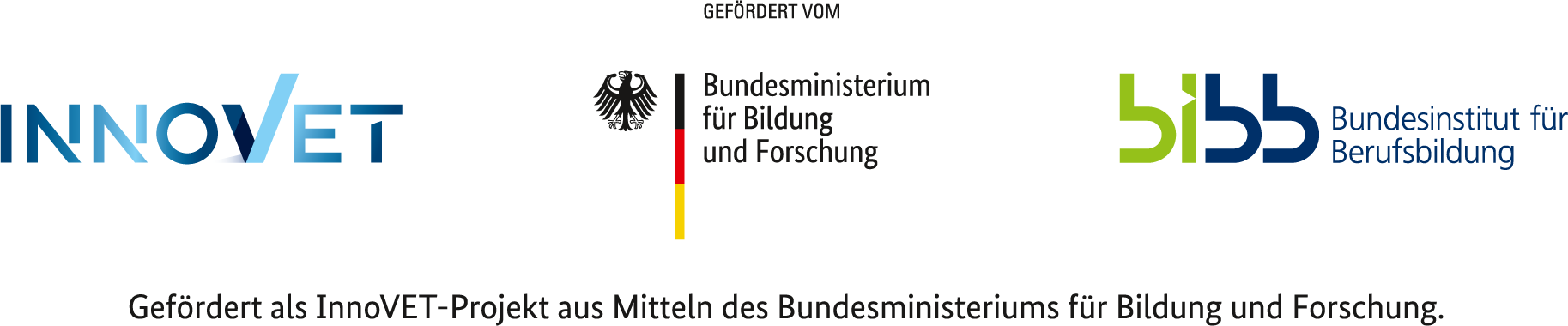 Gefördert als InnoVET-Projekt aus Mitteln des Bundesministeriums für Bildung und Forschung