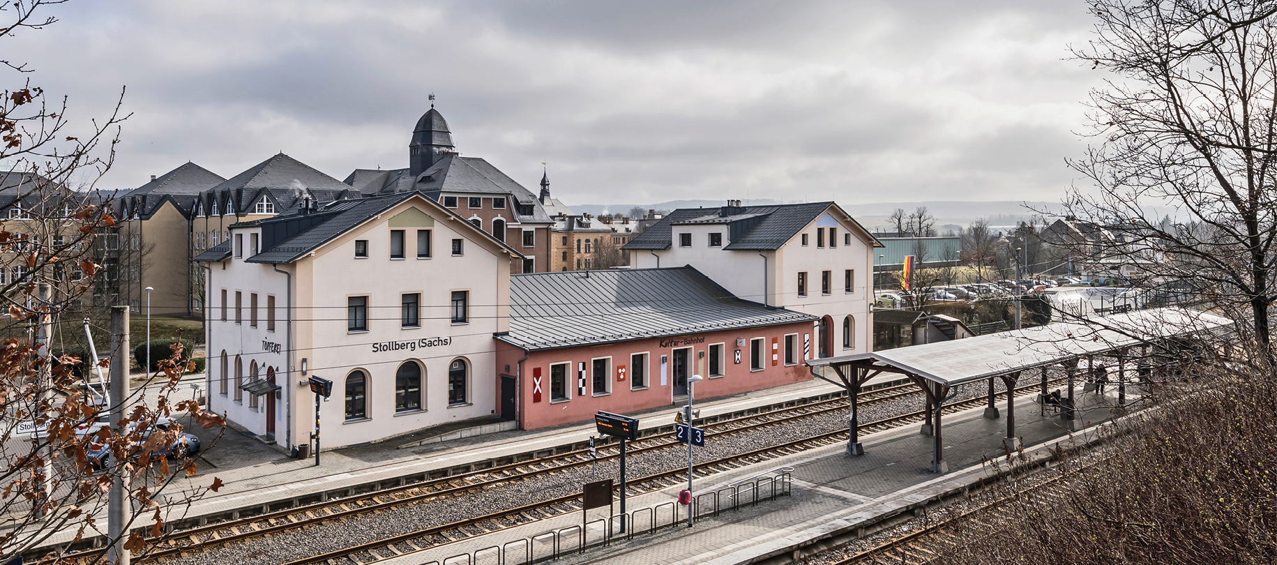 Der preisgekrönte Bahnhof Stollberg (Sachsen)