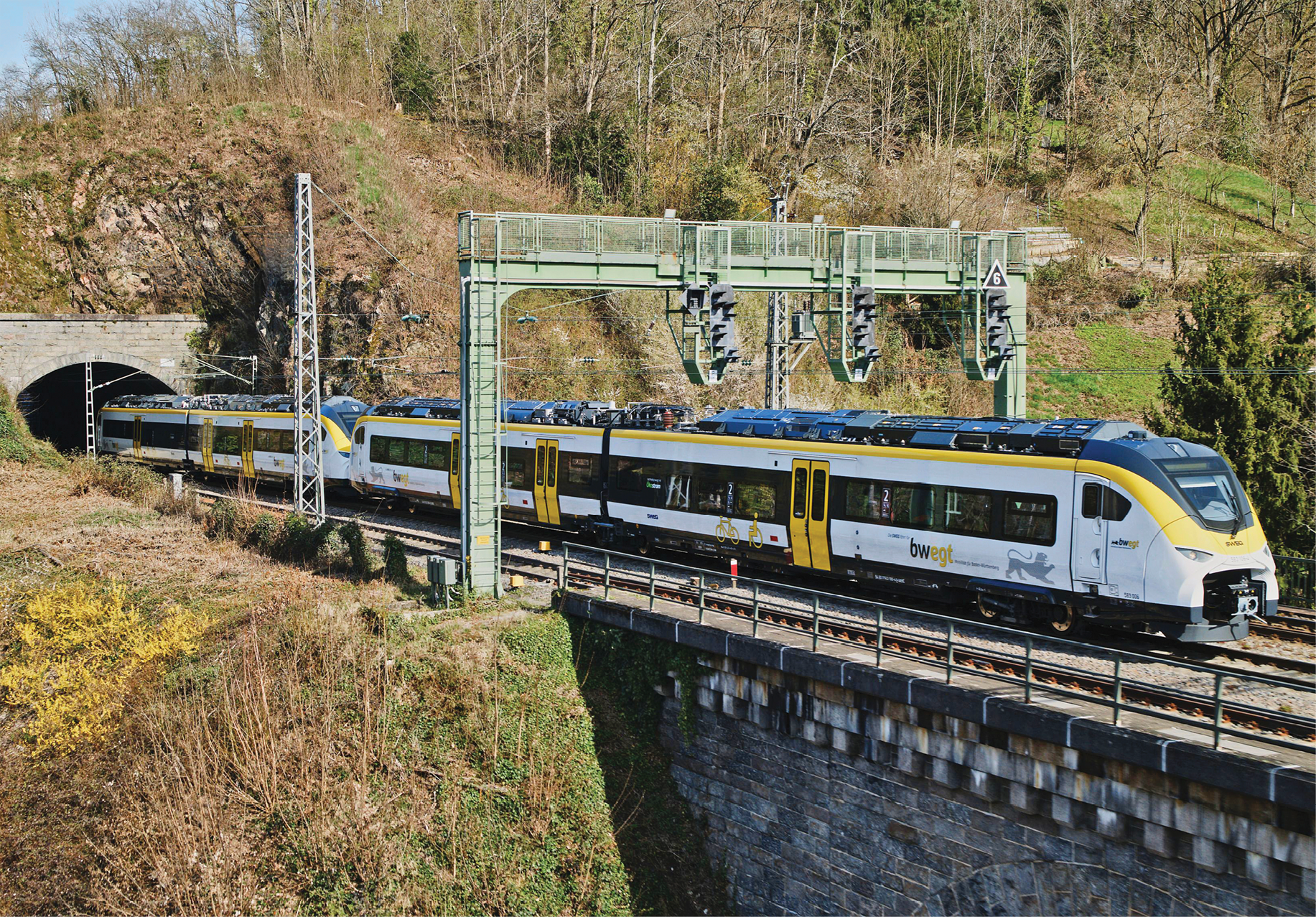 Batterie-Hybrid-Zug vom Typ Mireo-Plus-B von Siemens